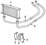 CBC1416 - : Oil Cooler Mount Bracket for Jaguar Image