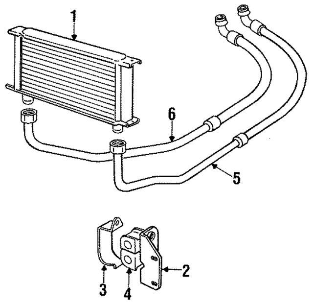 CCC4892 - Engine: Return Hose for Jaguar Image