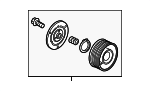 3890064SA01 - HVAC: Clutch &amp; Pulley for Honda Image