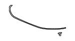 74142T20A11 - Body: Seal To Hood for Honda Image