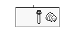 34116872804 - Brakes: Caliper Support Repair Kit for BMW Image