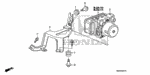 90003SNA010 - Chassis: BOLT, FLANGE (6X14) for Honda Image