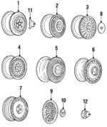 1641008 - : Wheel Cap for GM Image