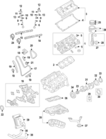 117010P060A2 - : Main Bearings for Toyota: Avalon, Camry, Highlander, Sienna, Tacoma Image