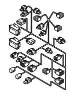 6K971627AM - Electrical: Engine Harness for Volkswagen: Jetta, Passat Image