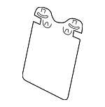 5NA881989 - Body: Seat Back Panel for Volkswagen: Arteon, Atlas, Atlas Cross Sport, Golf R, GTI, ID. Buzz, ID.4, Jetta, Tiguan Image