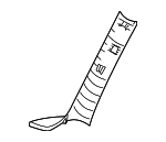 51436962889 - Body: Windshield Pillar Trim for BMW: 128i, 135i, 135is Image