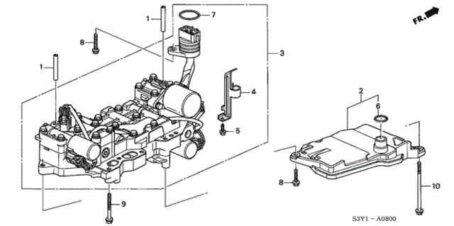 Valve Body for 2002 Honda Insight #0
