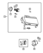 68089194AA - Electrical: U-nut for Mopar Image