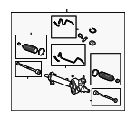19434138 - Steering: Rack And Pinion Assembly for GM Image