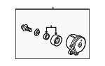 311706MDA01 - Cooling System: Belt Tensioner for Honda Image