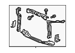 60400TR3A00ZZ - : Radiator Support for Honda: Civic Image