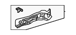 60912TBA315ZZ - Body: Outer Rail for Honda: Civic, Insight Image