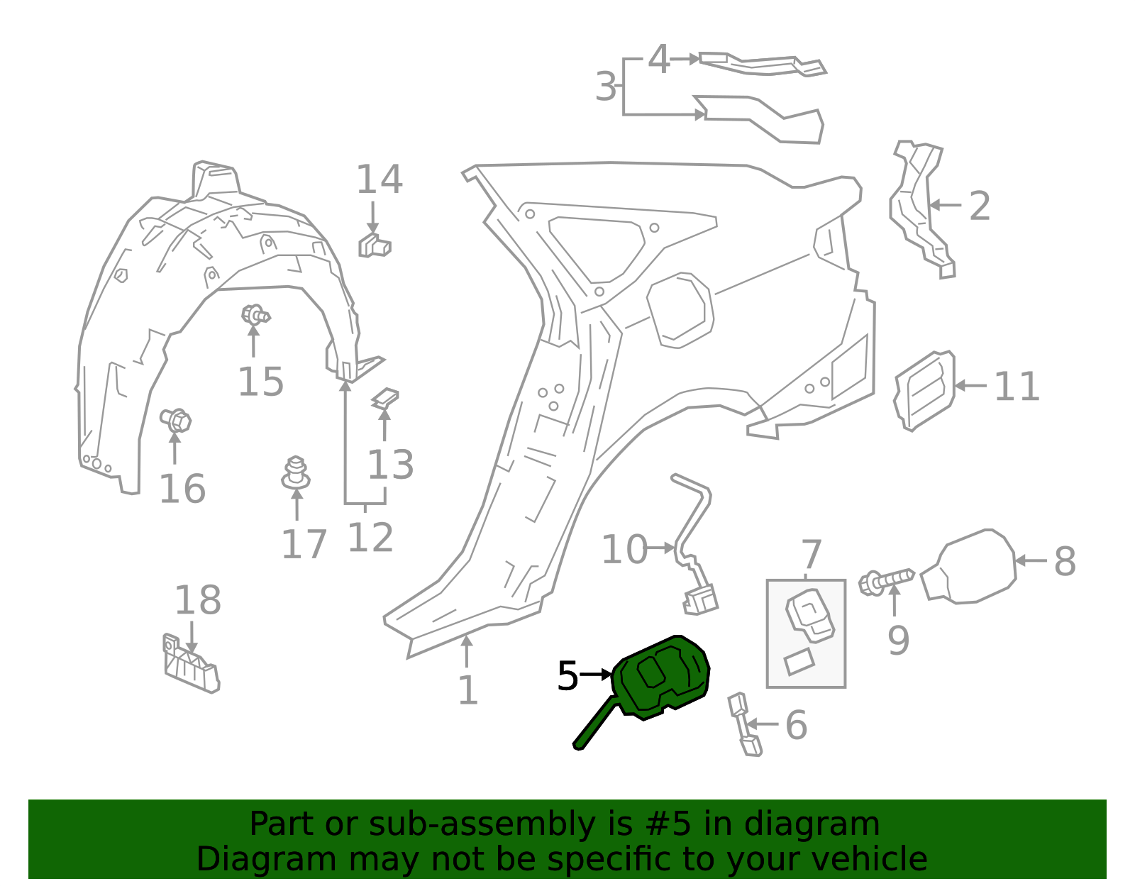 74480-TVA-A00 - Fuel Filler Housing 2018-2022 Honda Accord | Honda ...