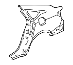 4636TVAA01ZZ - Body: Quarter Panel for Honda: Accord Image