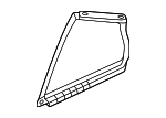 68123AQ010 - : Fixed Glass for Toyota: Camry Image