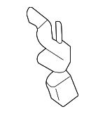 PAC103941B - Engine: Heat Shield Bracket for Porsche: Macan Image