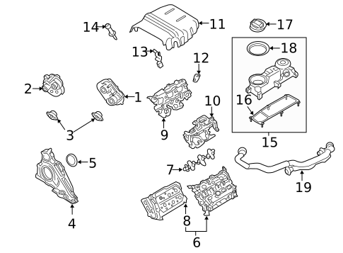 Valve & Timing Covers for 2020 Porsche Macan #0