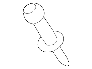 WHT002378 - Engine: Engine Cover Ball Stud for Porsche Image