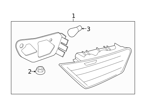 Bulbs - Chassis for 2016 BMW 640i xDrive Gran Coupe #2