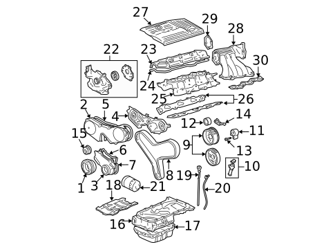 Filters for 2001 Toyota Avalon #2