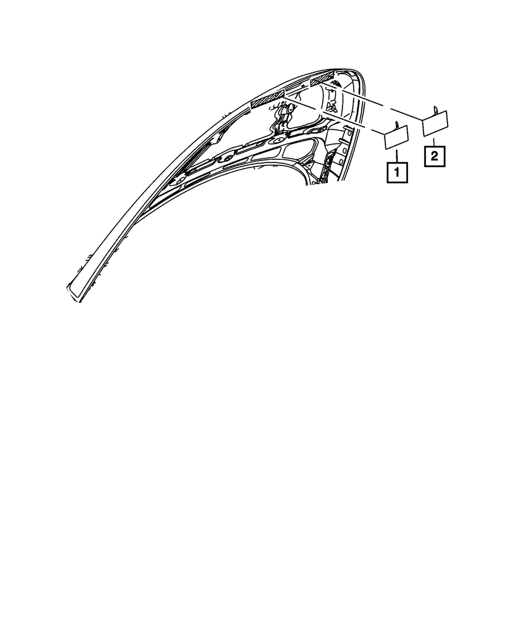 Veci Label Label - Mopar (68037774AC)