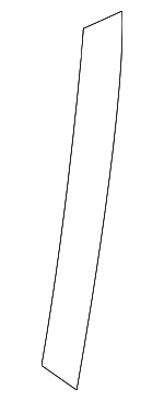 91161AG120 - Body: License Pocket Protector for Subaru: Legacy, Outback Image