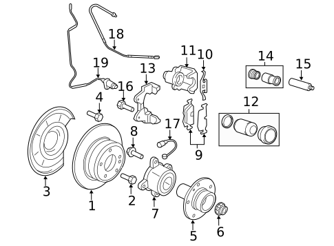 Front Brakes for 2015 BMW X5 #12
