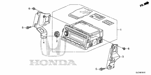 Audio Unit (1) for 2014 Honda Ridgeline #0