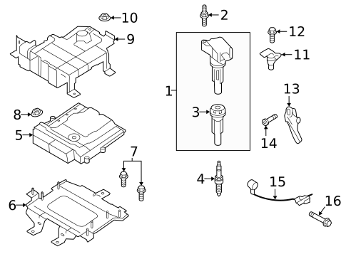 Ignition System for 2021 Ford Ranger #0