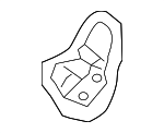 5801502020 - Body: Seat Belt Anchor for Toyota: Corolla, Matrix Image