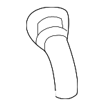 LR019450 - : 2021-2023 Land Rover Range Rover Velar - Vent Tube for Land Rover: Range Rover Velar Image