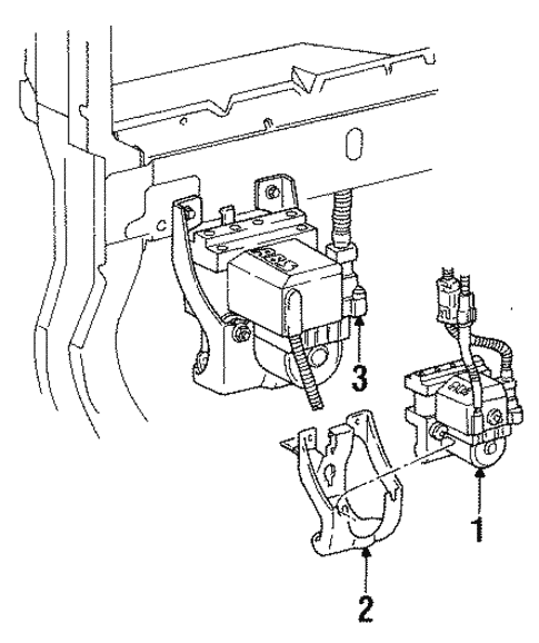 ABS Components for 1995 Ford Mustang | OEM Parts Online
