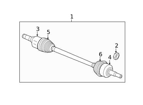 Axle Shafts & Joints for 2013 Chevrolet Equinox #0