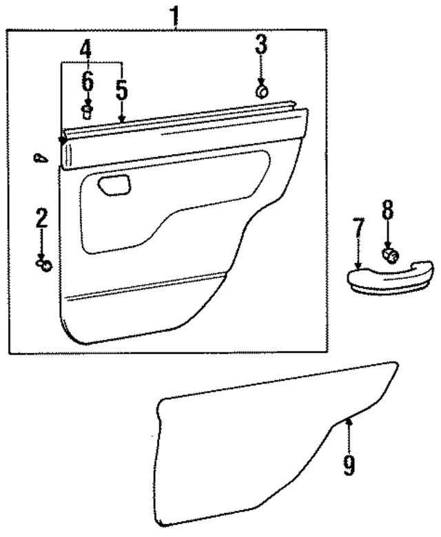 8323122000 - : Belt Weather-Strip for Hyundai Image