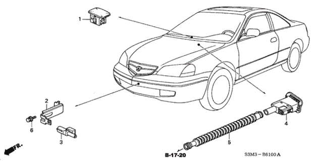 Sensor for 2002 Acura CL #0