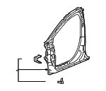63110THR325ZZ - Body: Aperture Reinforced for Honda: Odyssey Image