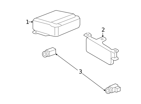 Electrical Components for 2004 Lincoln Town Car #1