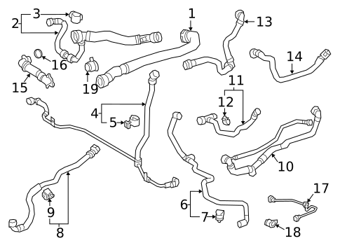 Hoses & Pipes for 2023 Toyota GR Supra #0