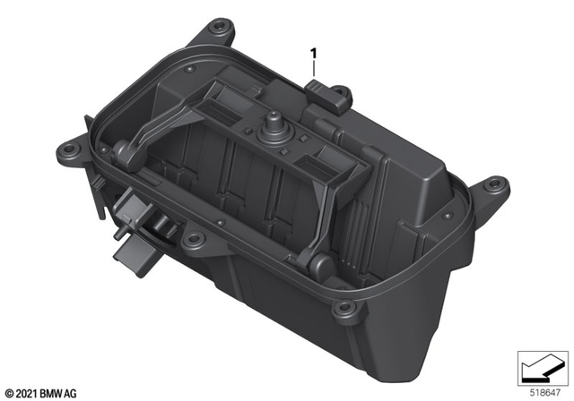 61348828815 - General Electrical System: Usb Charger -  for BMW-Motorrad Image