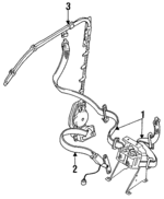 MR140111 - Electrical: Shoulder Belt for Mitsubishi Image