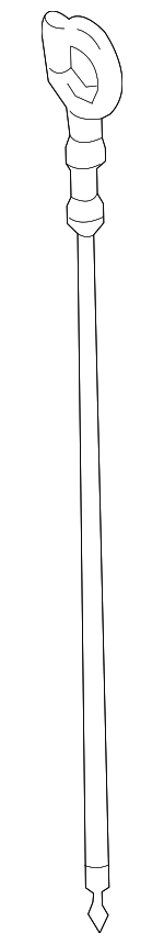 266113C101 - Engine: Dipstick for Kia: Cadenza, Sedona, Sorento, Telluride Image