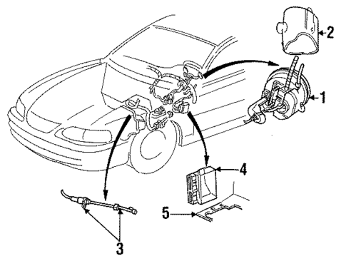 Cruise Control for 1996 Ford Mustang #0