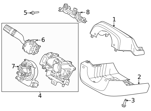 Steering Column for 2025 Ford Expedition #0