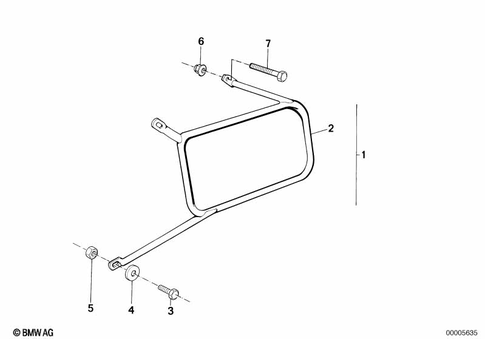 Luggage System for 1988 BMW-Motorrad R 100 RS #6