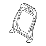 CU5Z9661018AC - Body: Seat Back Frame for Ford: Edge, Escape, Fusion, Police Responder Hybrid, SSV Plug-In Hybrid | Lincoln: MKC, MKX, MKZ, Nautilus Image