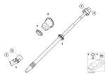 7129904002 - Steering: Self-Locking Hex Nut for BMW Image