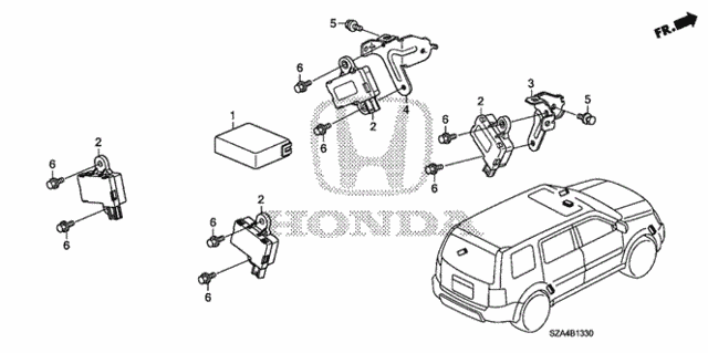TPMS Unit for 2013 Honda Pilot #0