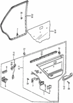 35766SA6943 - : Switch Assembly, L Rear Power Window for Honda Image