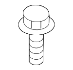 9YA42A612 - Electrical: Bumper Cover Spacer Panel Bolt for Mazda Image